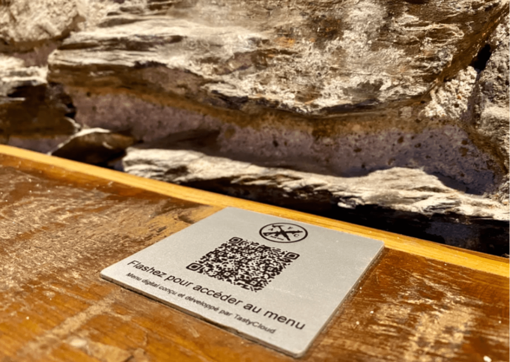 Menú de Código Qr de TastyCloud